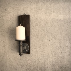 Industrial Candle Wall